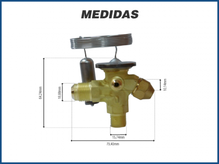Filtros e Válvulas VÁLVULA EXP TES2 N 1,5M 068Z3403 Imagem 5