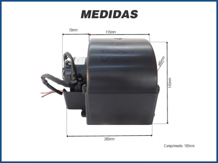 Motores MOTOR 1 TURBINA 12V IMOBRAS COM CARACOL Imagem 4