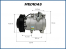 Compressores COMPRESSOR DELPHI - TOYOTA COROLLA - 1.8 - 2008>2009 Imagem Miniatura 4