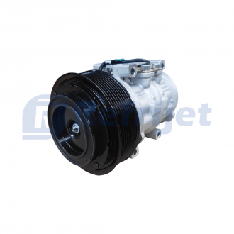 Compressores COMPRESSOR 10P15 MERCEDES BENZ 1938 24V POLIA 9PK 144MM Imagem 2