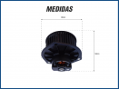 Motores MOTOR P/ CAIXA CAMINHAO MB ACCELO / ACTROS / FAMILIA L  24V Imagem Miniatura 3