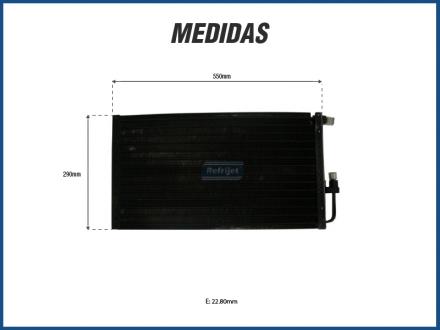 Condensadores CONDENSADOR UNIVERSAL SIST. MODINE 12 X 22 X 22mm ALUMINIO Imagem 2