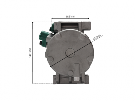 Compressores COMPRESSOR KIA SORENTO 2007>2011 10S20C 6PK 118MM Imagem 5