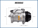 Compressores COMPRESSOR SPRINTER CDI 313/314 10S17C 2.2 16V 2002/2012 Imagem Miniatura 4