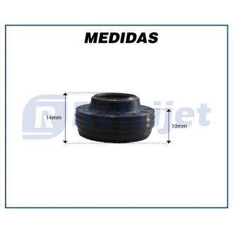 Componentes SELO ORIG COMP DENSO 10P08/10P15/6P148 EMBORRACHADO Imagem 4