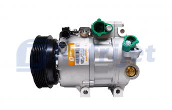 Compressores COMPRESSOR AZERA 3.3 2007 A 2011 / SANTA FÉ 3.5 2011 A 2015 / SORENTO 2.4 2011 A 2014 - 12V 6PK 4 FUROS PASSANTES R134A