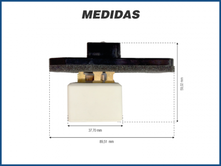 Elétricos RESISTÊNCIA CAIXA EVAPORADORA - MITISUBISHI L200 GL / GLS - 1996>2007 Imagem 2