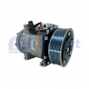 Compressores COMPRESSOR  7H15 MAQUINA JCB POLIA 8PK 124MM 12 VOLTS Imagem Miniatura 7