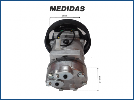 Compressores COMPRESSOR CAMINHÃO VOLVO - 7H15 4116U - 2008 Imagem 6