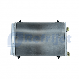 Condensadores CONDENSADOR CITROËN C4 PICASSO 2.0 16V GASOLINA / C4 2.0 16V FLEX 2009> / C4 LOUNGE THP / PEUGEOT 307 / 308 / 3008 / 408 / RCZ FLUXO PARALELO OEM-6455 Imagem 0