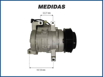 Compressores COMPRESSOR MAHLE - HONDA CIVIC 1.8 LXS / LXL / EXS - 2006>2011 Imagem 4