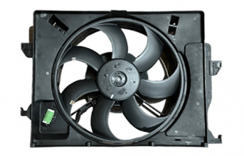 Eletroventiladores ELETROVENTILADOR DO RADIADOR HYUNDAI VELOSTER / HB20 1.6 / KIA RIO 2012> / ACCENT 2012> OEM-253801R050