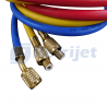 Gases e Ferramentas MANOMETRO COM MANGUEIRAS 1,5M - R-134A Imagem Miniatura 6