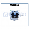 Compressores COMPRESSOR TM-16HD 46015 24V 8 ORELHAS R-134A 2A Imagem Miniatura 8