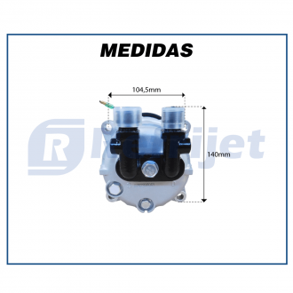 Compressores COMPRESSOR TM-16HD 46015 24V 8 ORELHAS R-134A 2A Imagem 8