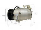 Compressores COMPRESSOR VALEO - CHEVROLET AGILE / MONTANA  2008>2012 Imagem Miniatura 4