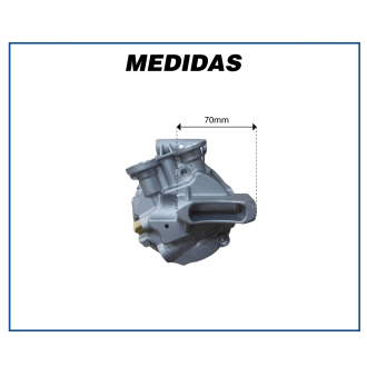 Compressores COMPRESSOR MAHLE - CHEVROLET S10 / BLAZER - 2.4 / 2.8 - 2002>2011 Imagem 9