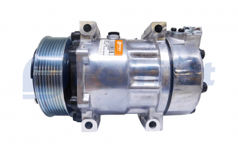 Compressores COMPRESSOR MODELO 7H15 8290 CAMINHÃO SCANIA TRAÇÃO 8X4 2008>2011 24 VOLTS POLIA 8PK 125MM