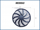 Eletroventiladores ELETROVENTILADOR SPAL VA18-BP71/LL-59A 24V ASP 10.000 H/T Imagem Miniatura 2