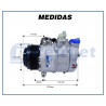 Compressores COMPRESSOR MB SPRINTER 415 CDI / CLASSE C / LAND ROVER DISCOVERY 3 / 4 Imagem Miniatura 5