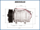 Compressores COMPRESSOR QUE TCCI - TM21 - QP-21 R-134A Imagem Miniatura 3