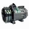 Compressores COMPRESSOR SANDEN REFRIJET 7H15 FLEX (4419) 2A 125MM 12V 4 FUROS PASSANTE R134A Imagem Miniatura 1