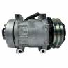Compressores COMPRESSOR SANDEN REFRIJET 7H15 FLEX (4419) 2A 125MM 12V 4 FUROS PASSANTE R134A Imagem Miniatura 3