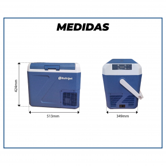 Ar-condicionado THERMO JET GELADEIRA 12/24V 19L Imagem 3