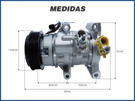 Compressores COMPRESSOR FORD KA 1.5 - 2015 Imagem 5