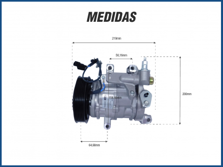 Compressores COMPRESSOR MARELLI - HONDA CIVIC 1.8 2012/2016 Imagem 5