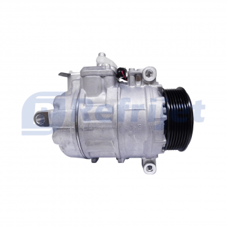 Compressores COMPRESSOR 7SEU17C-PV7 SPRINTER LADO ESQUERDO DO MOTOR / MERCEDES BENZ C200 00/01/ LAND ROVER DISCOVERY / TOUAREG V8 / PORSCHE PANAMERA - 7PK Imagem 2