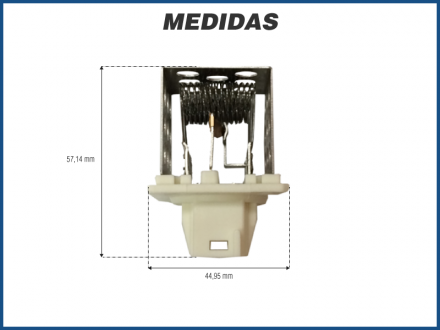 Elétricos RESISTÊNCIA - PEUGEOT 206 / 306 / VOLKSWAGEN JETTA / AUDI 500 / 907 / 52 Imagem 2