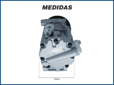 Compressores COMPRESSOR SCROLL - FIAT PALIO / SIENA / PUNTO / FIORINO 1.3 / 1.4 Imagem 5