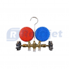 Gases e Ferramentas MANOMETRO COM MANGUEIRAS 1,5M - R-134A Imagem Miniatura 3
