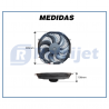 Eletroventiladores ELETROVENTILADOR SPAL-VA33-BP93/LL-65A 15'' 24V ASP Imagem Miniatura 4