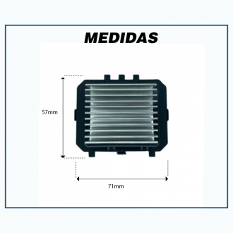 Elétricos RESISTENCIA DA CAIXA EVAPORADORA CITROEN C4 LOUNGE / 3008 2013> Imagem 4