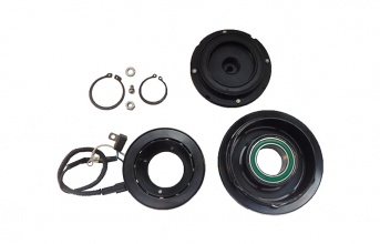 Componentes KIT EMBREAGEM COMPRESSOR DENSO - 6P148 / 10P15 Polia 1A 12V - NEW HOLLAND / JOHN DEERE / BC146600-97602C