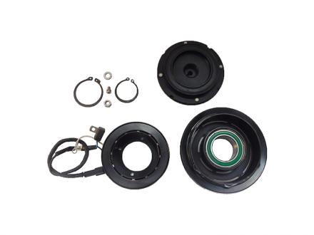 Componentes KIT EMBREAGEM COMPRESSOR DENSO - 6P148 / 10P15 Polia 1A 12V - NEW HOLLAND / JOHN DEERE / BC146600-97602C Imagem 0