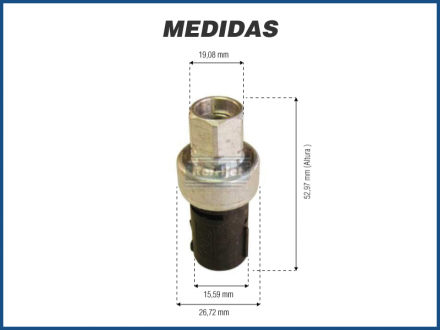 Elétricos PRESSOSTATO ALTA - FORD F250 / F4000 / RANGER / EXPLORER - 2 PINOS Imagem 2