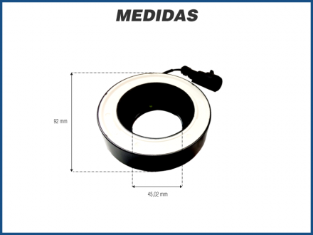 Componentes BOBINA MAHLE - FIAT POLIA 105MM / 115MM Imagem 1