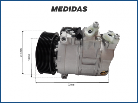 Compressores COMPRESSOR MERCEDES ACTROS - 7SBU16 Imagem 5