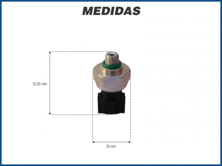 Elétricos PRESSOSTATO - KIA CERATO / NISSAN TIIDA / LIVINA / HYUNDAI Imagem 2