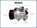 Compressores COMPRESSOR KIA CERATO KIA CERATO 1.6/2.0 2004>2013 HYUNDAI VELOSTER 2011>2013 Imagem Miniatura 6