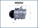 Compressores COMPRESSOR MAHLE - MERCEDES BENZ SPRINTER TODAS DIESEL 1997/2012 Imagem Miniatura 5