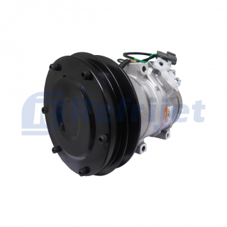 Compressores COMP. 10S15C MAQUINA KOMATSU D61/ D475/ D155/ PC350/ PC600 24 VOLTS Imagem 3