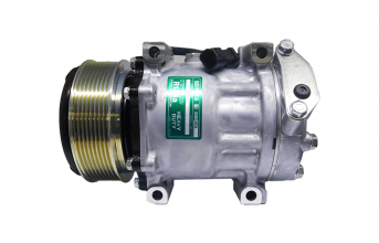 Compressores COMPRESSOR SANDEN SD7H15 8203 MAQUINA JCB POLIA PV8 124MM 12V OEM: 32008562