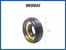 Componentes SELO COMPRESSOR MODELO DENSO 6P148 10P15 10P08 EMBORRACHADO Imagem Miniatura 2