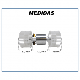 Motores MOTOR CAIXA EVAPORADORA CAMINHÃO MERCEDES BENZ ACTROS 2010> Imagem 3