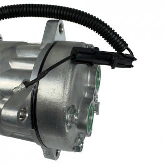 Compressores COMPRESSOR SANDEN REFRIJET 7H15 FLEX (4860) 2A 125MM 12V 8 ORELHAS R134A Imagem 6
