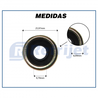 Componentes SELO COMPRESSOR SELTEC TM-08 / 13 / 15 / 16 HD N420 LIP Imagem 2